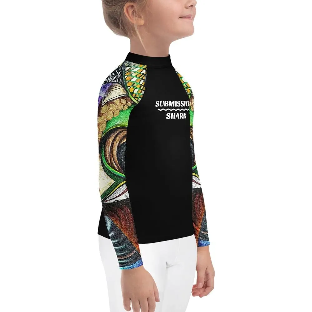 Hidden Eyes ~ Kids Rash Guard