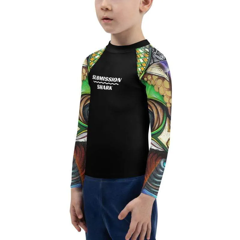 Hidden Eyes ~ Kids Rash Guard