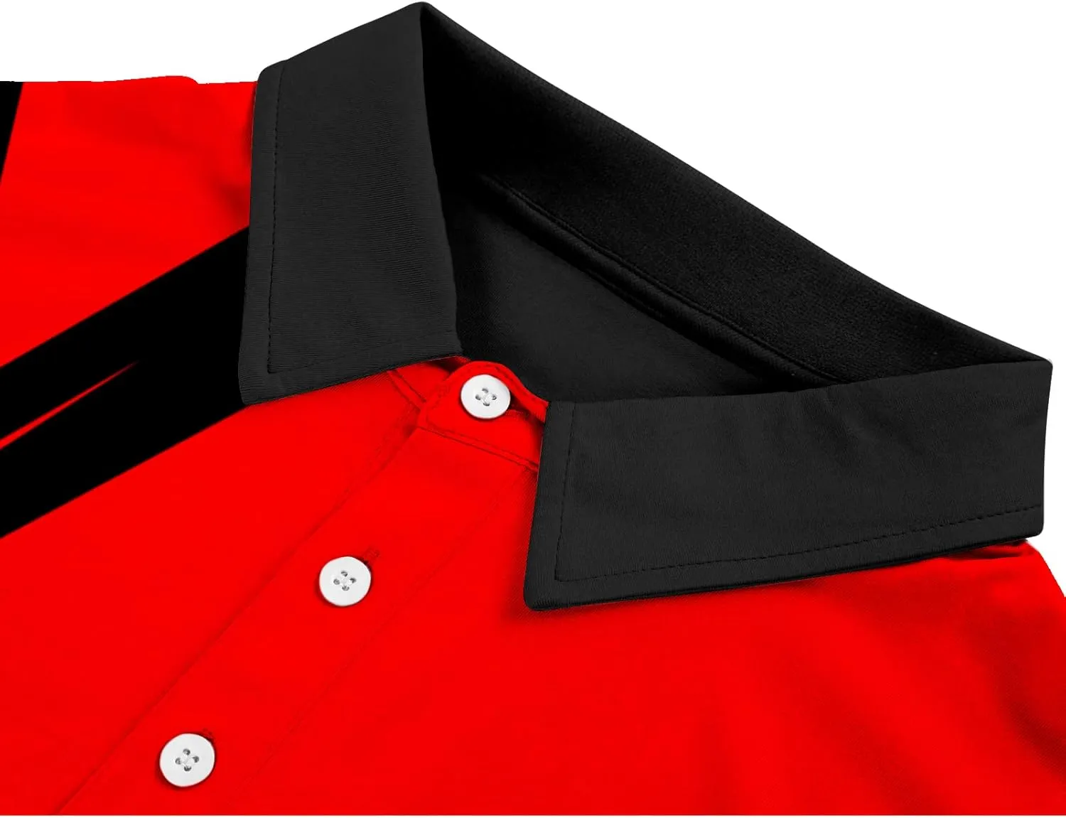 JACKETOWN Mens Golf Polo Shirts Short Sleeve Shirts Printed Casual Clearance