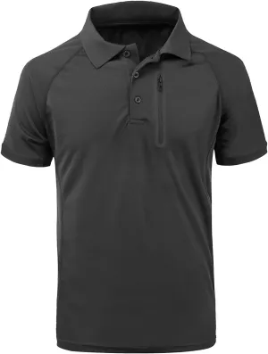 JACKETOWN Mens Golf Polo Shirts Short Sleeve Shirts Printed Casual Clearance