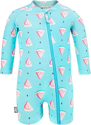 JAN & JUL Long Sleeve 1-pc UV Jumpsuit Rash Guard (Baby, Toddler)