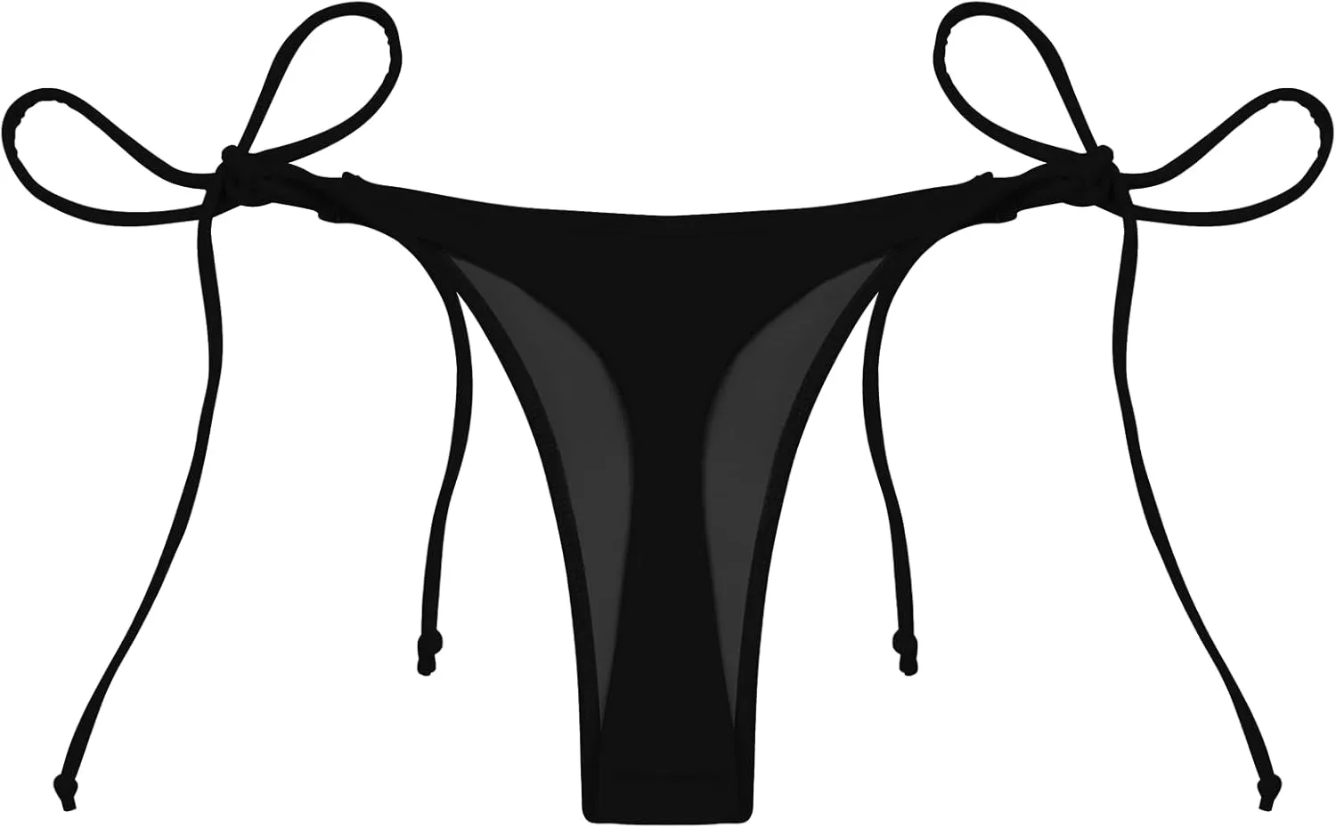 Kepblom Women's Thong Bikini Bottoms: String Tie Side Bathing Suit Bottoms