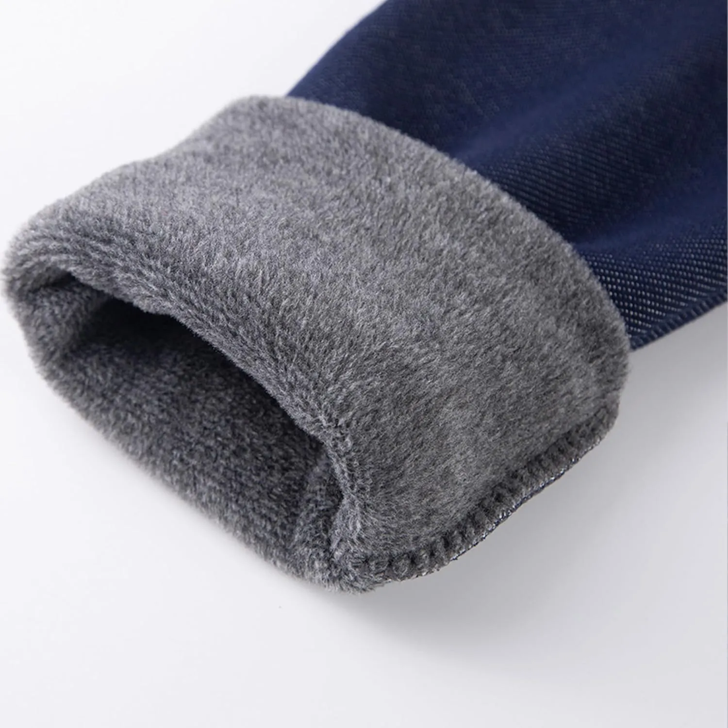 Kiench Girls Winter Leggings Fleece Lined Kids Warm Cotton Pants Pack of 2