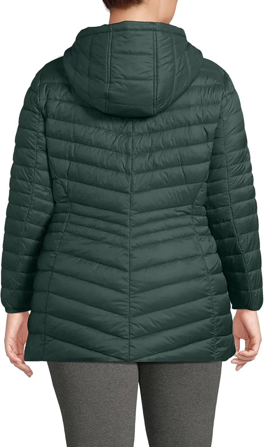 Lands' End Women's Ultralight Packable Down Jacket