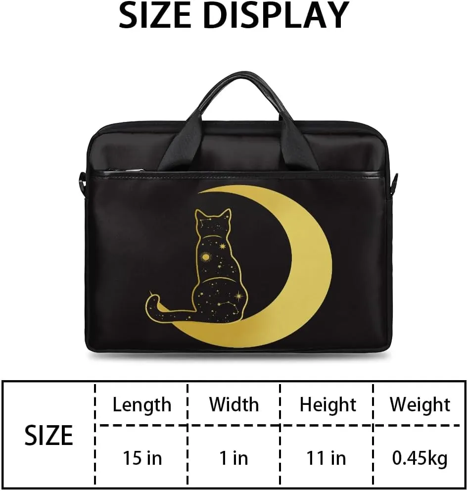 Laptop Bag for Women Men, 15.6 inch Messenger Shoulder Bags, Water Resistant Computer Bag Sleeve