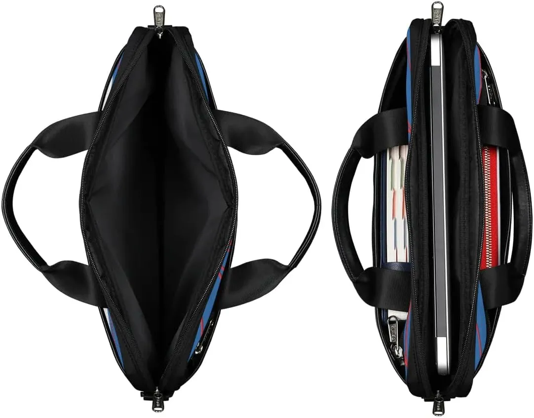 Laptop Bag for Women Men, 15.6 inch Messenger Shoulder Bags, Water Resistant Computer Bag Sleeve