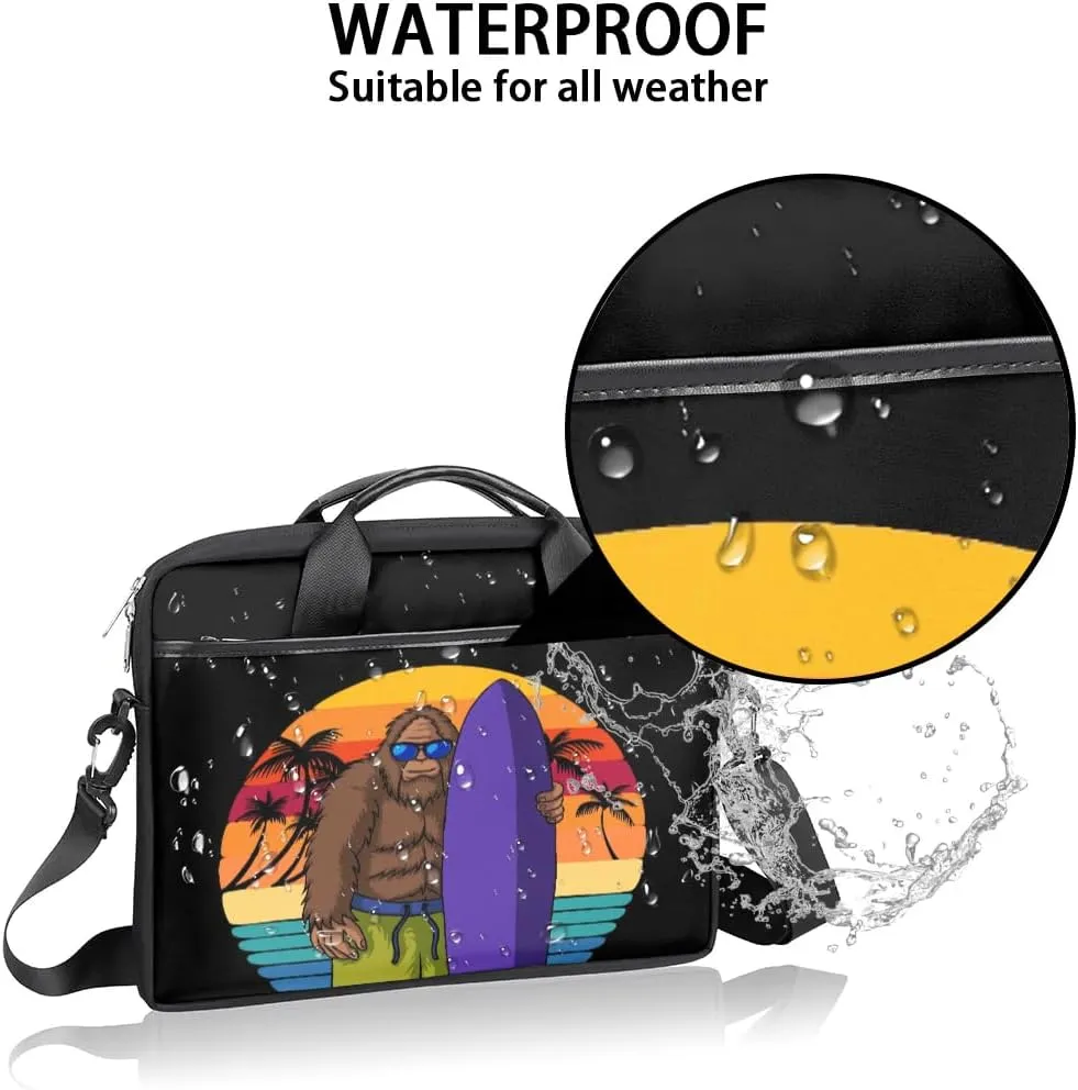 Laptop Bag for Women Men, 15.6 inch Messenger Shoulder Bags, Water Resistant Computer Bag Sleeve