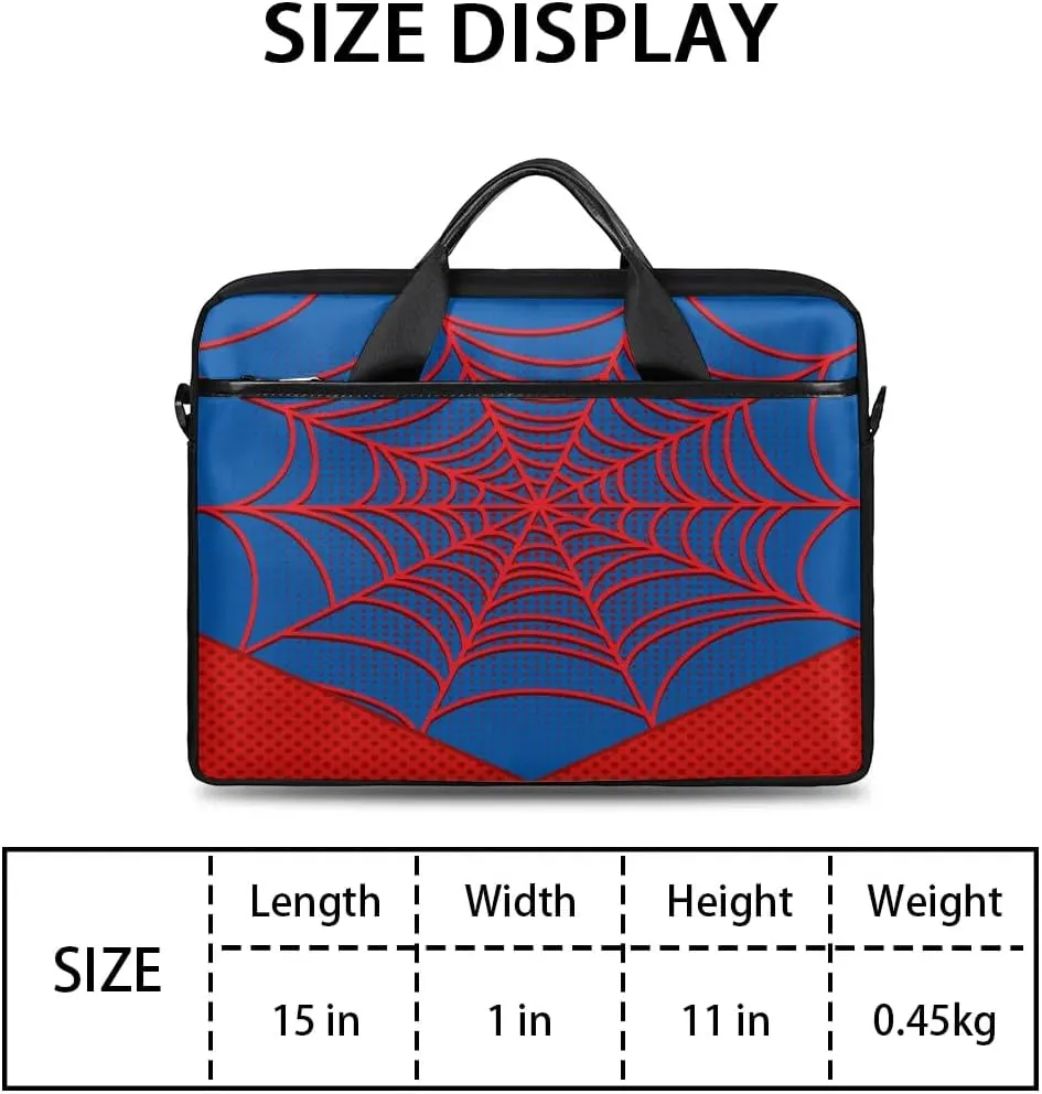 Laptop Bag for Women Men, 15.6 inch Messenger Shoulder Bags, Water Resistant Computer Bag Sleeve