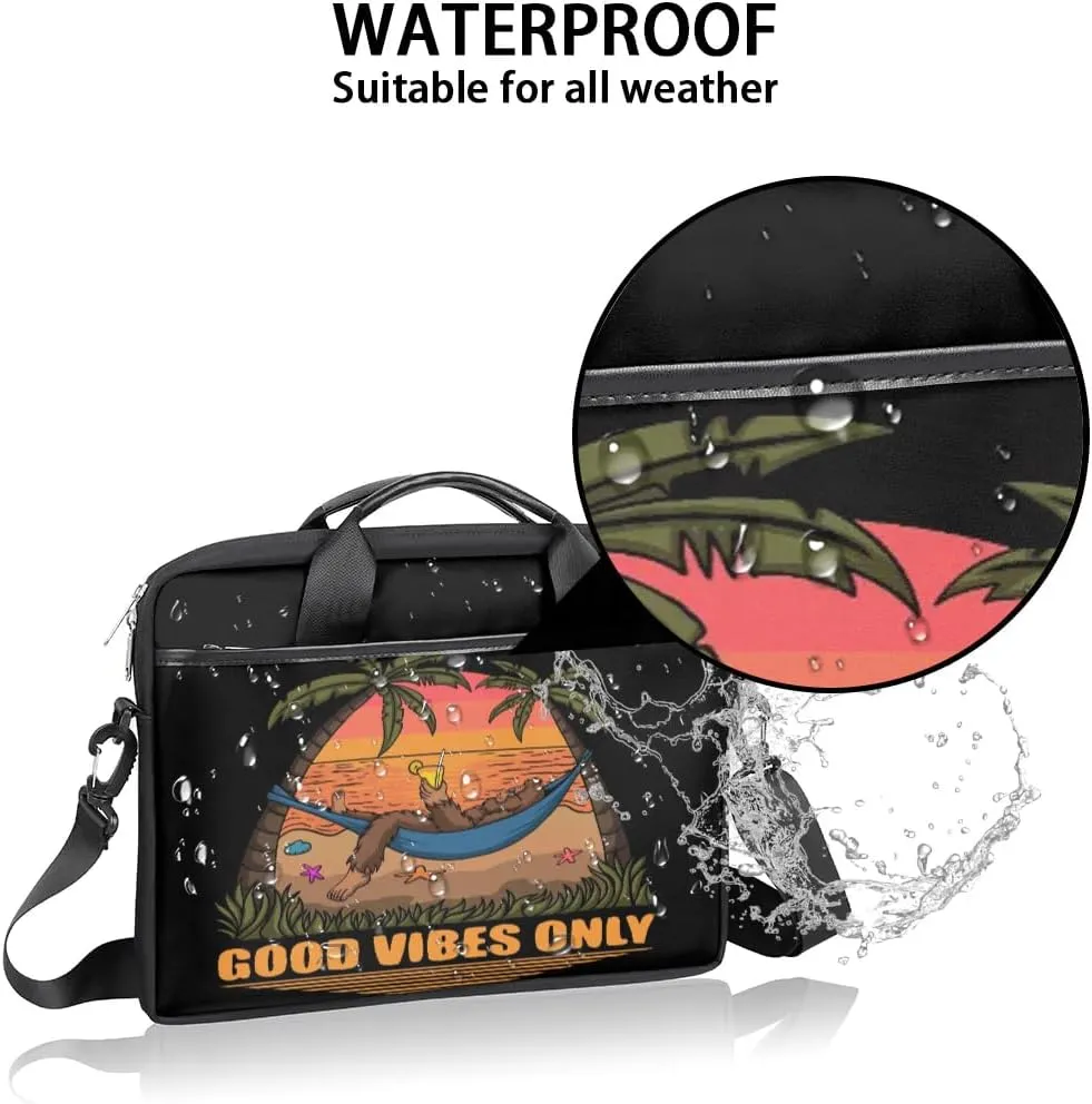 Laptop Bag for Women Men, 15.6 inch Messenger Shoulder Bags, Water Resistant Computer Bag Sleeve