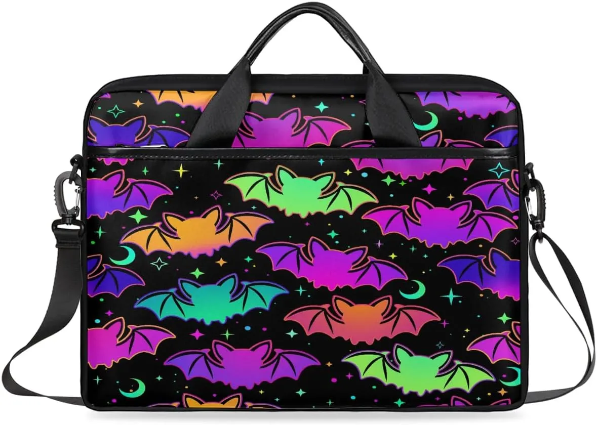 Laptop Bag for Women Men, 15.6 inch Messenger Shoulder Bags, Water Resistant Computer Bag Sleeve