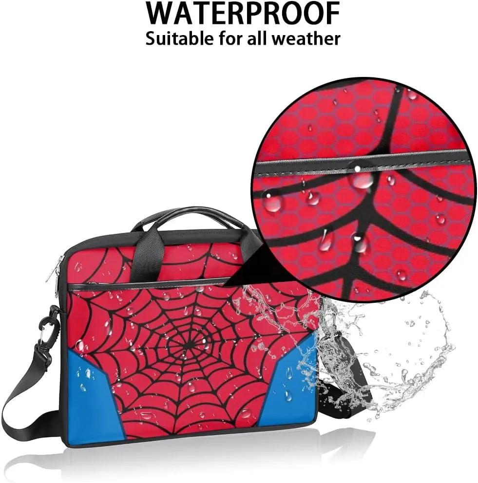 Laptop Bag for Women Men, 15.6 inch Messenger Shoulder Bags, Water Resistant Computer Bag Sleeve