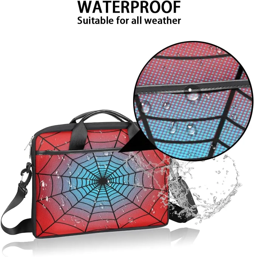 Laptop Bag for Women Men, 15.6 inch Messenger Shoulder Bags, Water Resistant Computer Bag Sleeve