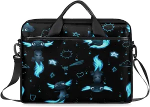 Laptop Bag for Women Men, 15.6 inch Messenger Shoulder Bags, Water Resistant Computer Bag Sleeve
