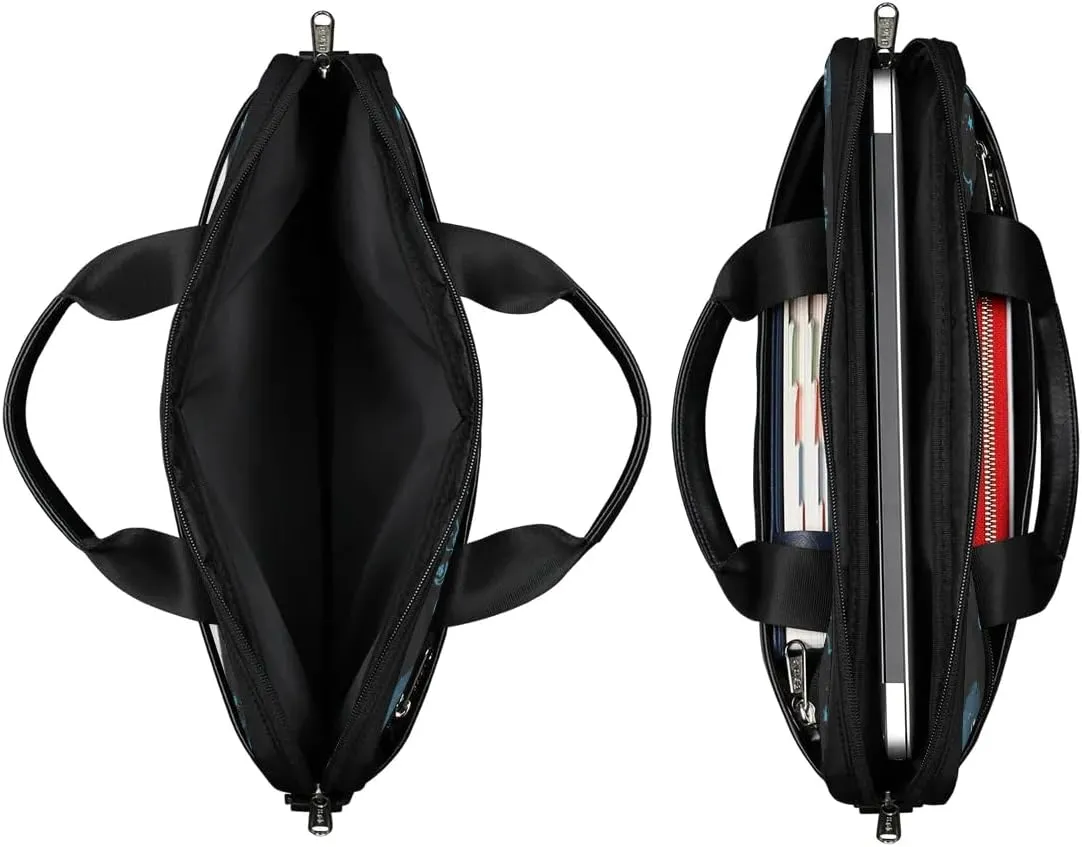 Laptop Bag for Women Men, 15.6 inch Messenger Shoulder Bags, Water Resistant Computer Bag Sleeve