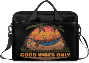 Laptop Bag for Women Men, 15.6 inch Messenger Shoulder Bags, Water Resistant Computer Bag Sleeve