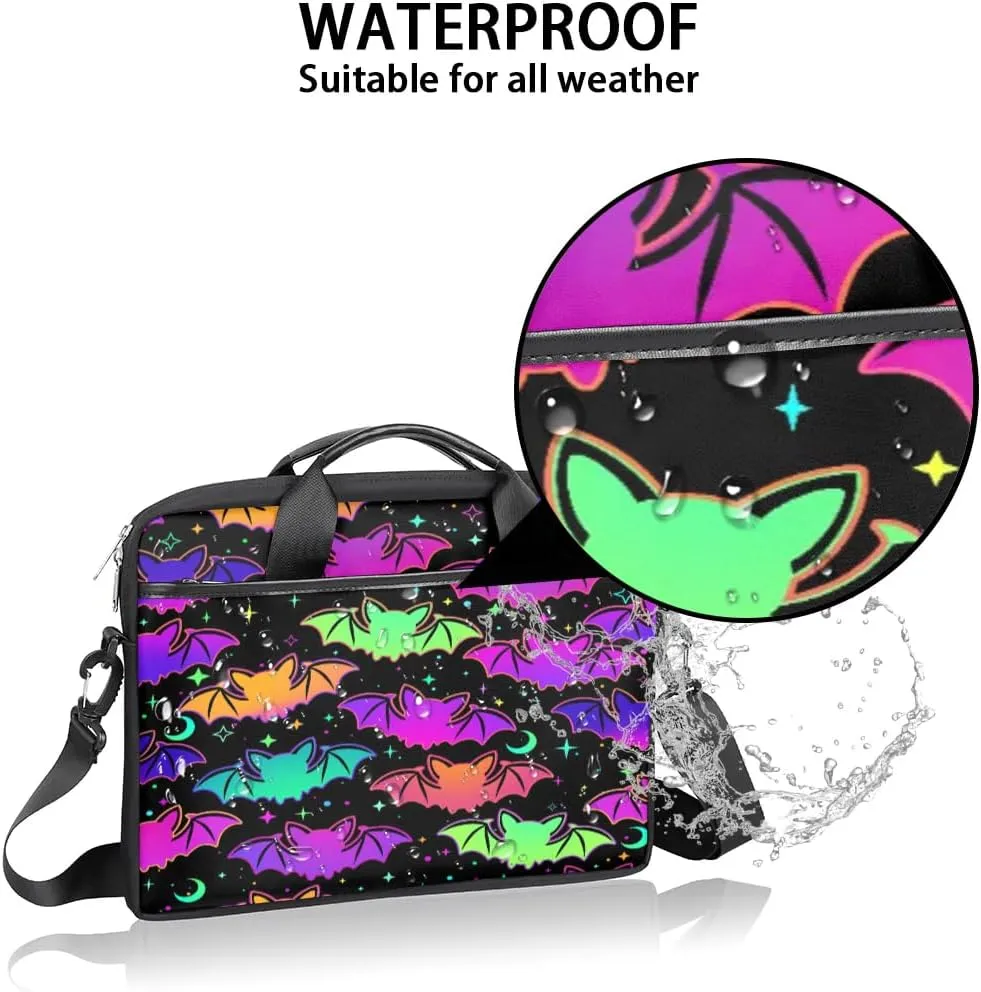 Laptop Bag for Women Men, 15.6 inch Messenger Shoulder Bags, Water Resistant Computer Bag Sleeve