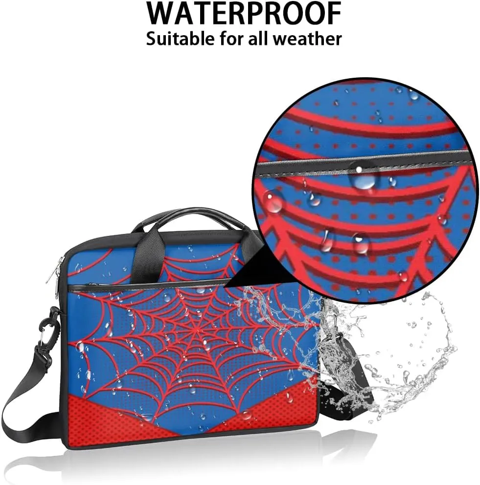 Laptop Bag for Women Men, 15.6 inch Messenger Shoulder Bags, Water Resistant Computer Bag Sleeve
