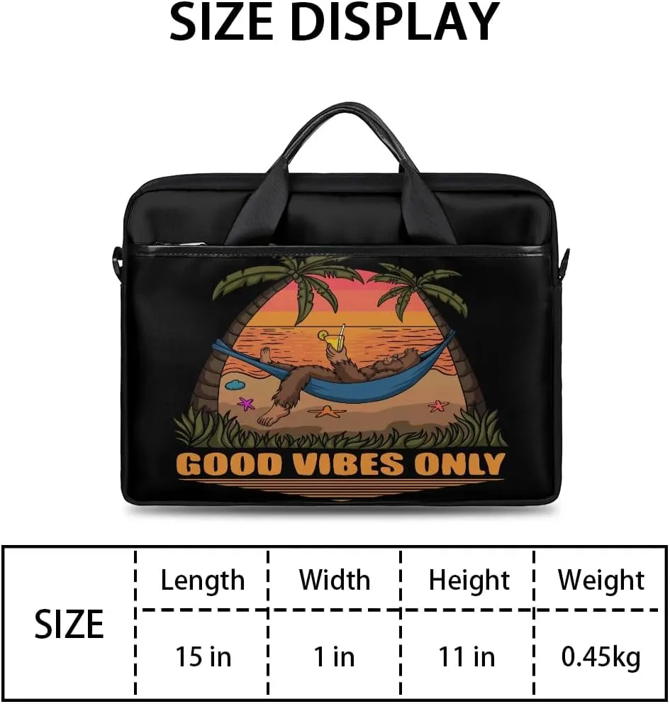 Laptop Bag for Women Men, 15.6 inch Messenger Shoulder Bags, Water Resistant Computer Bag Sleeve