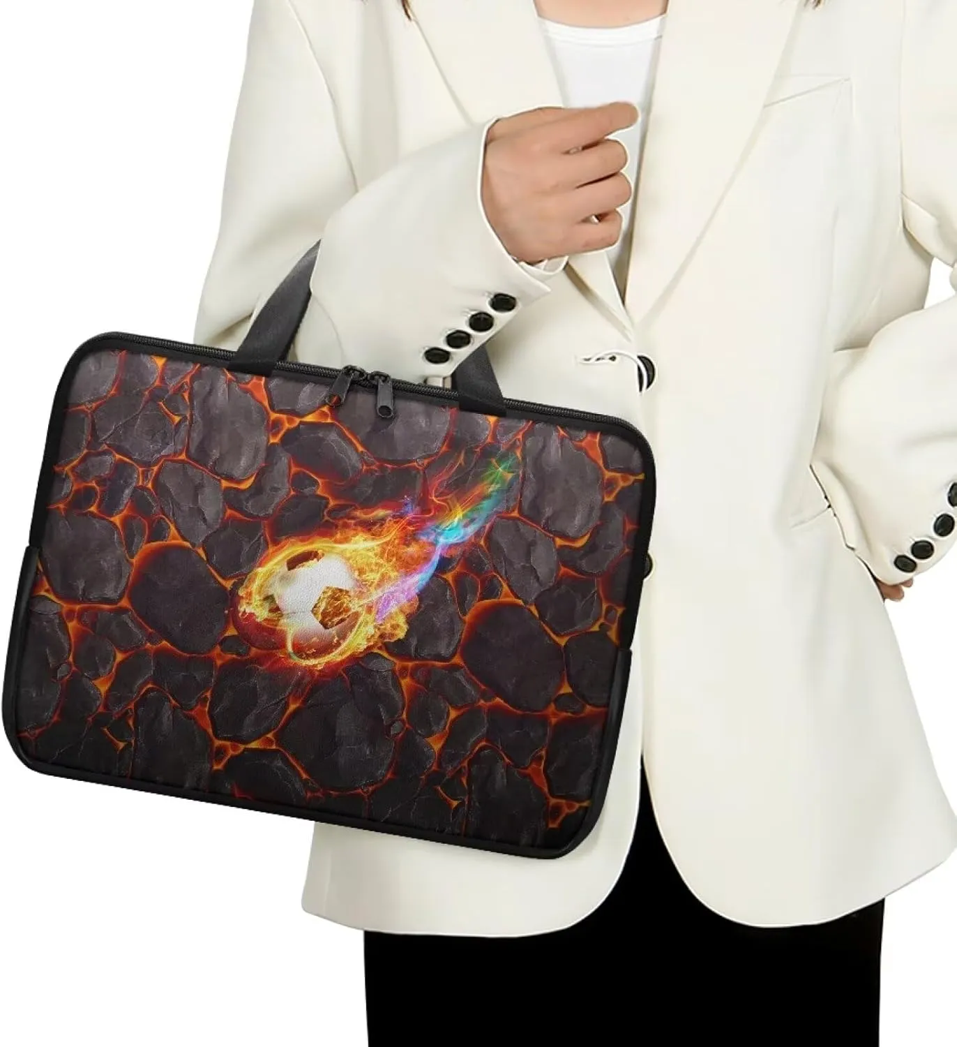 Laptop Bag Leather Water-Resistant Laptop Bags Designer for Men Laptop Carrying Case for College