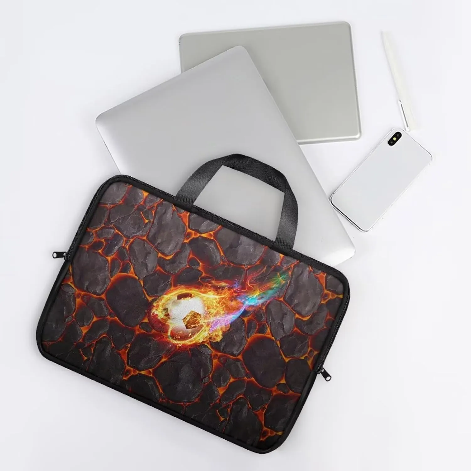 Laptop Bag Leather Water-Resistant Laptop Bags Designer for Men Laptop Carrying Case for College