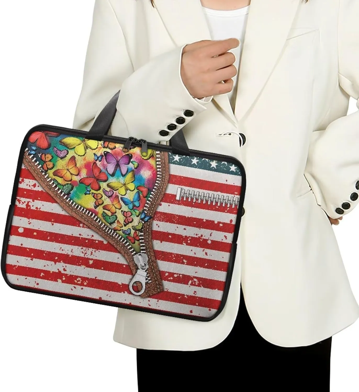 Laptop Bag Leather Water-Resistant Laptop Bags Designer for Men Laptop Carrying Case for College