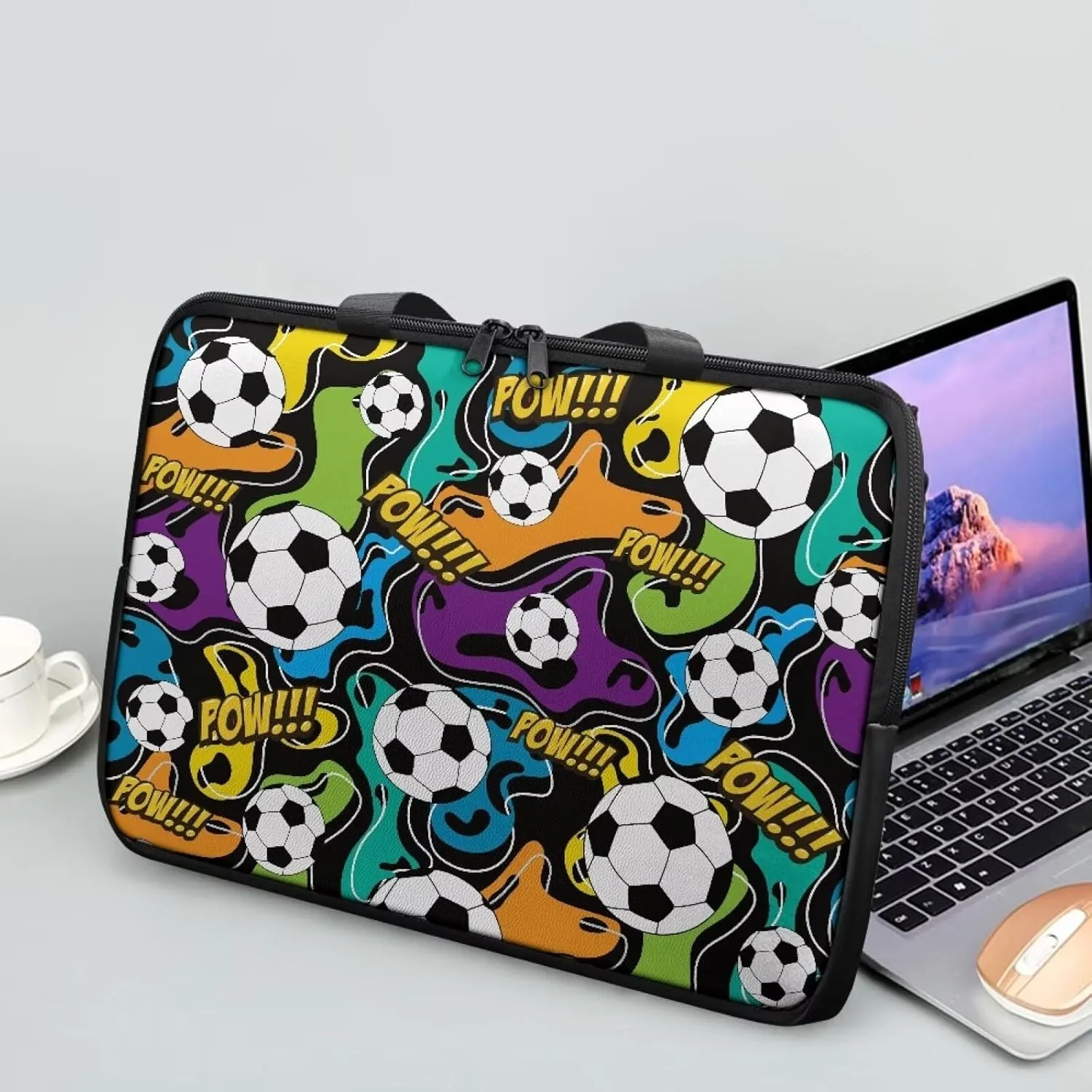 Laptop Bag Leather Water-Resistant Laptop Bags Designer for Men Laptop Carrying Case for College