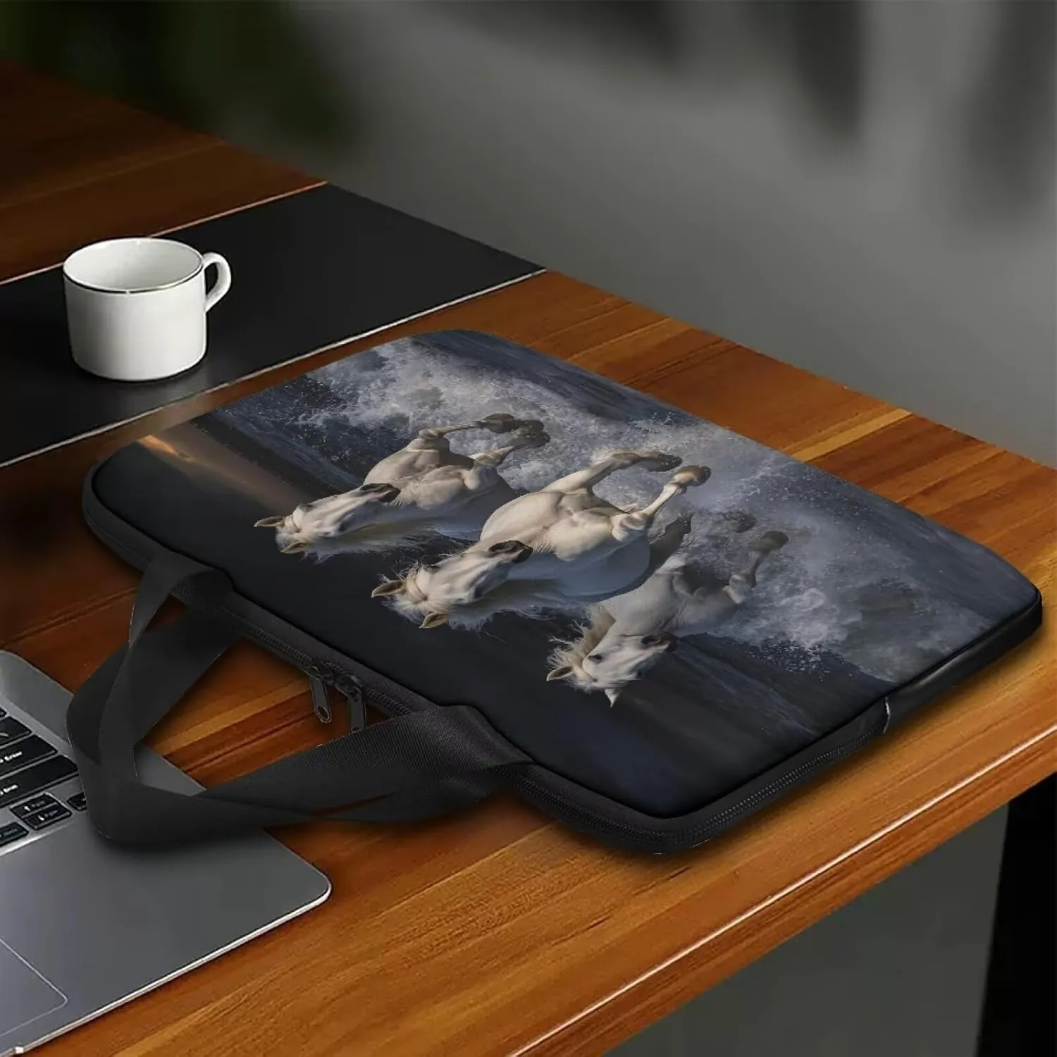 Laptop Bag Leather Water-Resistant Laptop Bags Designer for Men Laptop Carrying Case for College