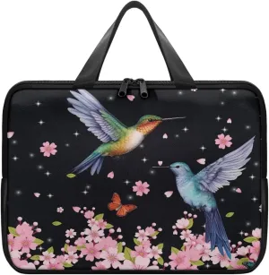 Laptop Carrying Case Pu Leather Laptop Bag Leather for Women Water-Resistant Leather Laptop Ba