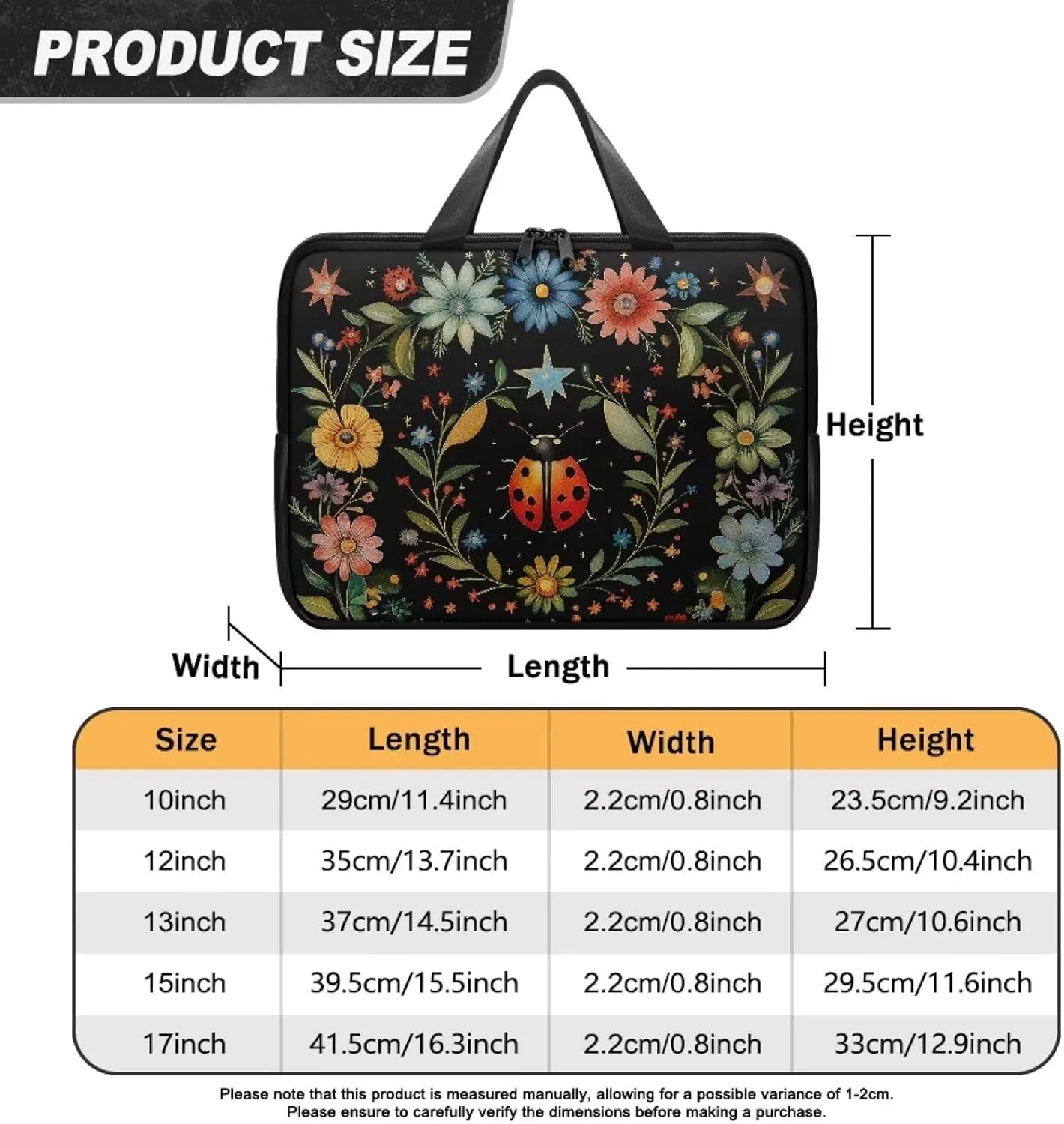 Laptop Carrying Case Pu Leather Laptop Bag Leather for Women Water-Resistant Leather Laptop Ba