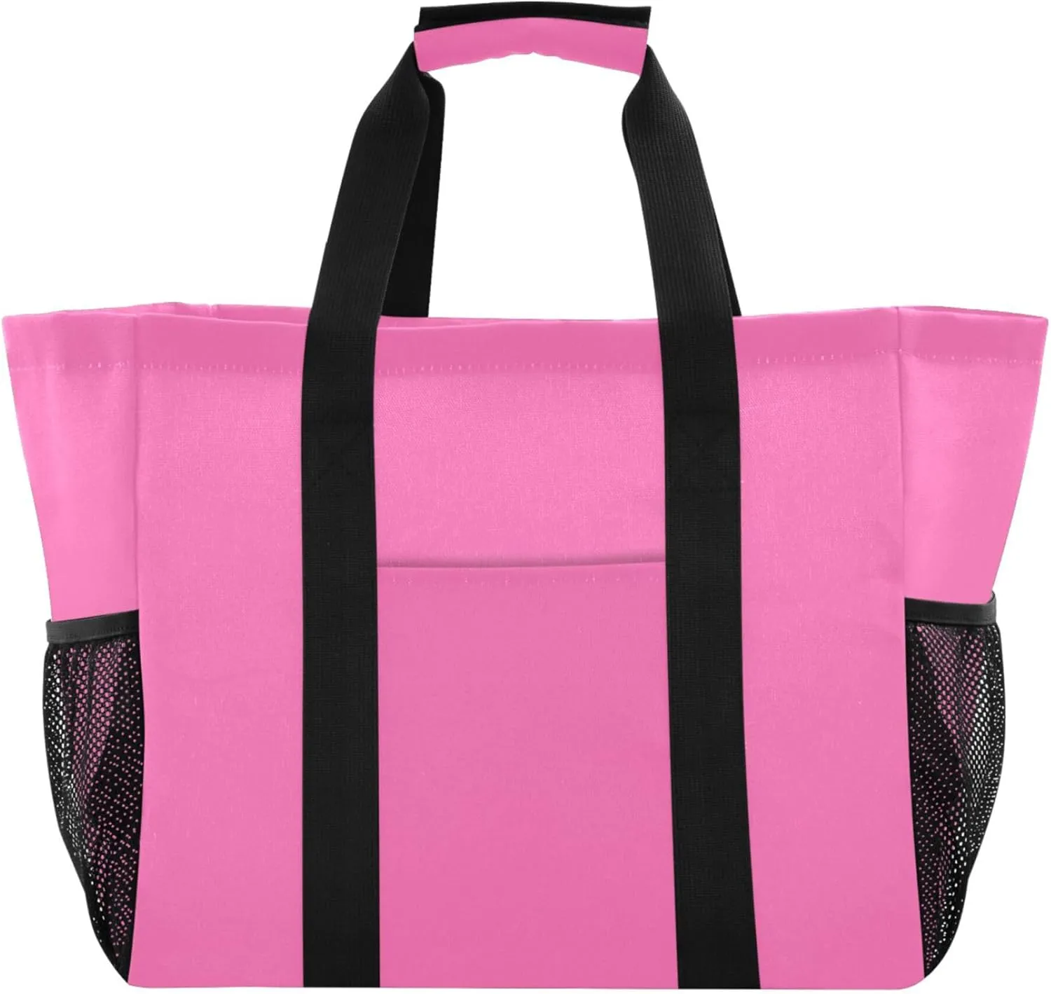 Large Utility Tote Bag For Women Foldable Large Beach Bag Water Resistant Canvas Laundry Tote