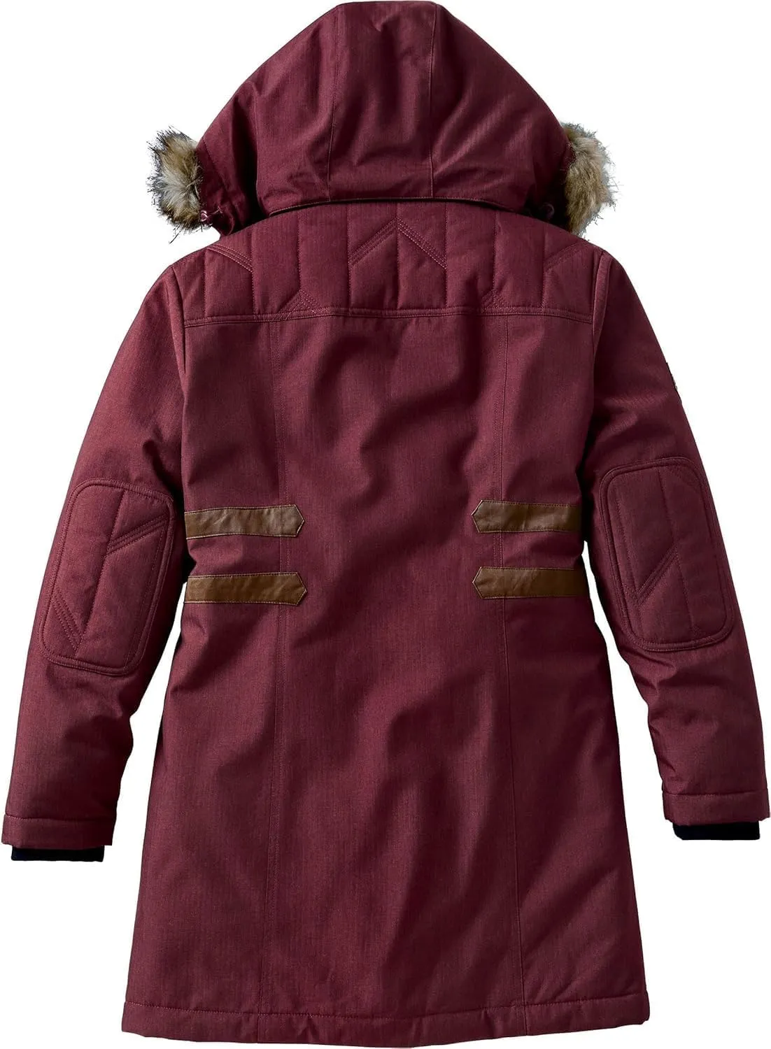Legendary Whitetails Women's Water Resistant Anchorage Parka Winter Coat with Removable Hood