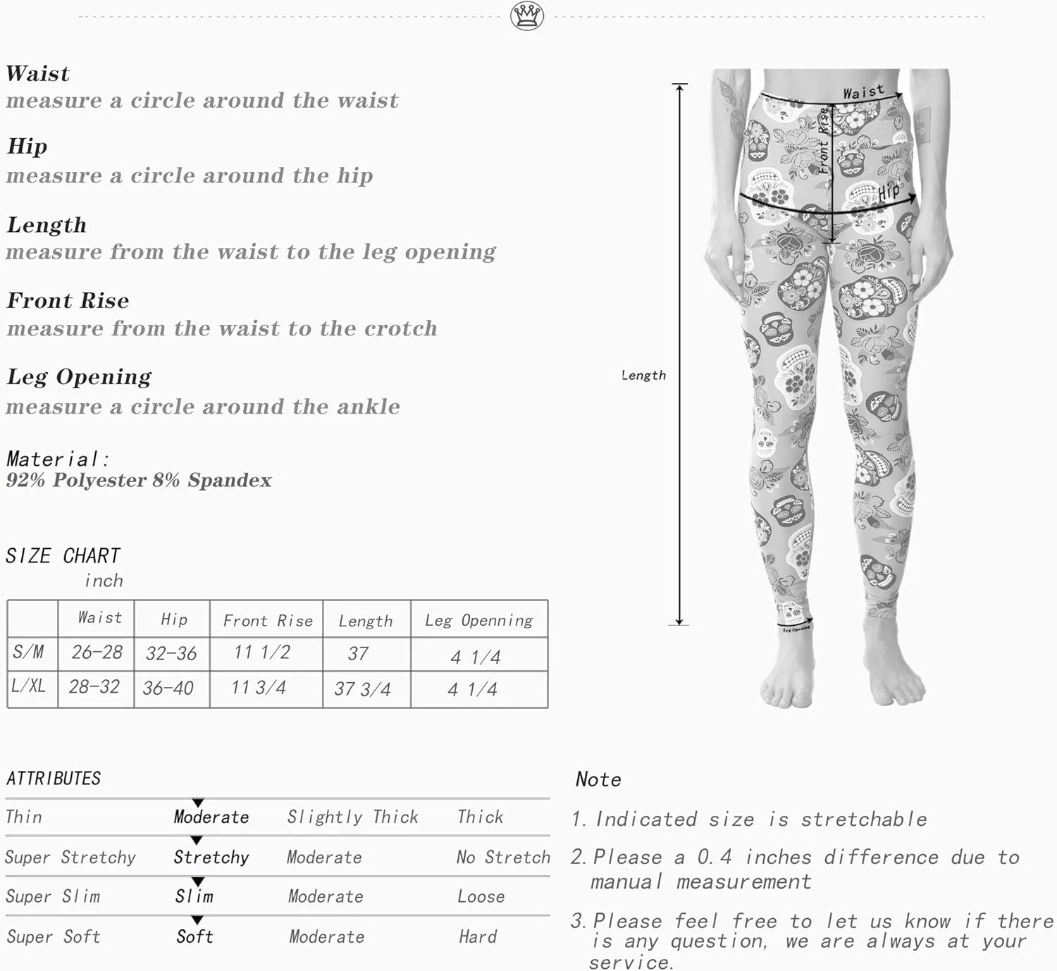 Leggings for Women Printed High Waist Ultra Soft Yoga Pants Comfy Workout Fashion Leggings -REG/Plus-150 Colors
