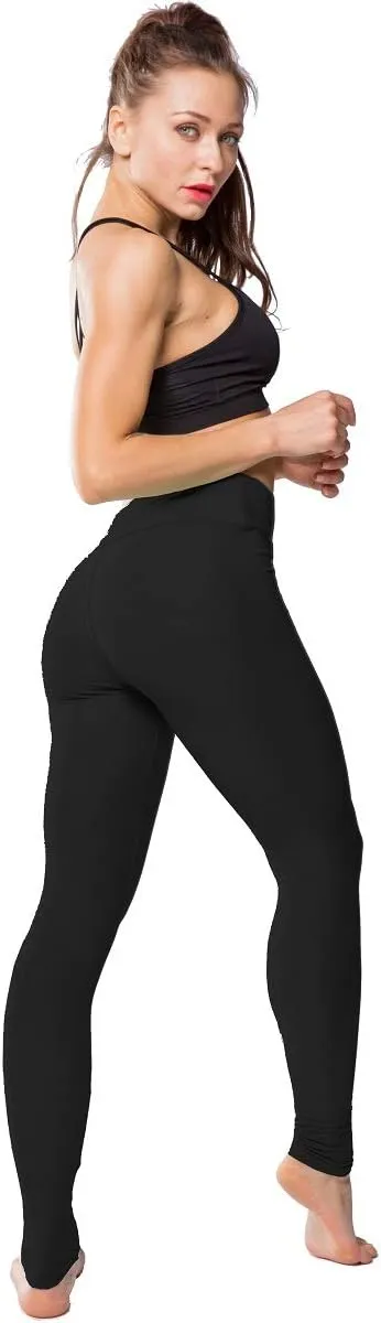 Leggings for Women Printed High Waist Ultra Soft Yoga Pants Comfy Workout Fashion Leggings -REG/Plus-150 Colors