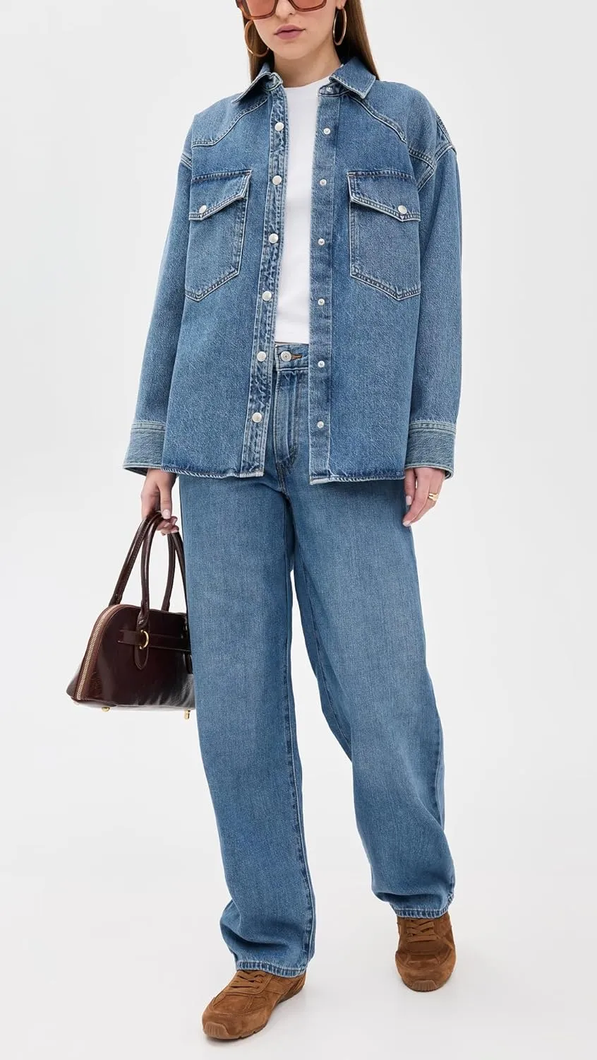 Levi's Women's Baggy Dad-Recrafted Jeans