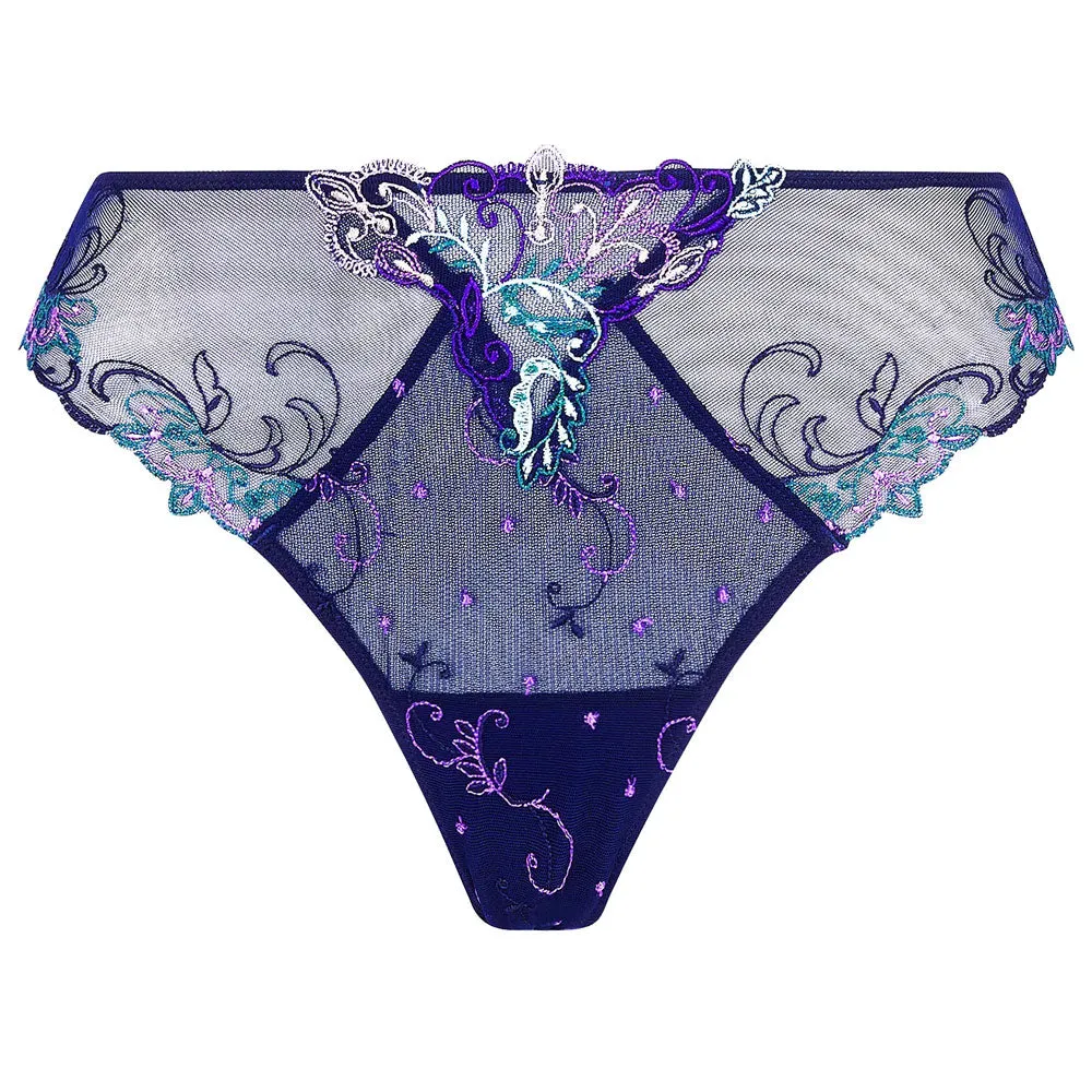 Lise Charmel 'Déesse Désirs' Midnight Blue Italian Brief