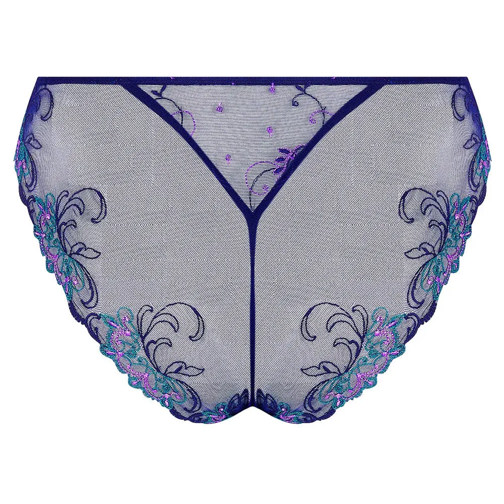 Lise Charmel 'Déesse Désirs' Midnight Blue Italian Brief