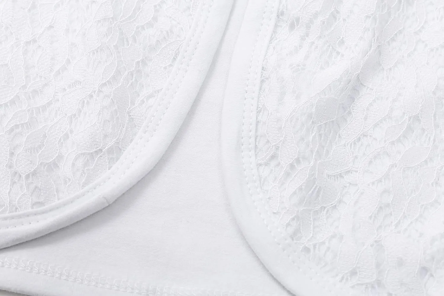LUCKYGAL White Cardigan for Girls Shrug Sweaters Kids Lace Bolero for Party First Communion