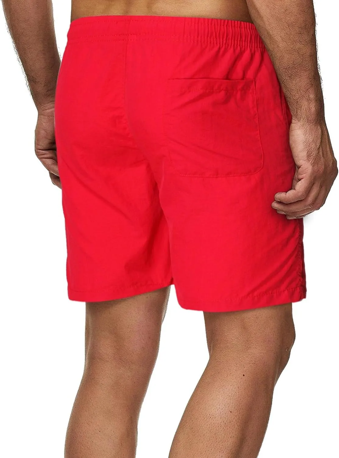 Maiyifu-GJ Men's Lightweight Casual Running Shorts Elastic Waistband Gym Workout Shorts Summer Athletic Short Pants for Men