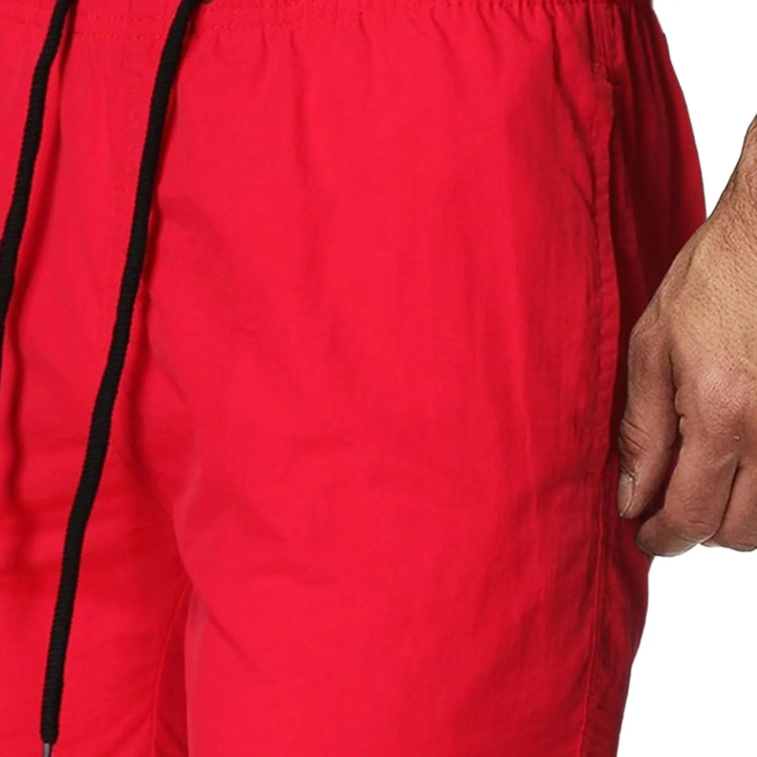 Maiyifu-GJ Men's Lightweight Casual Running Shorts Elastic Waistband Gym Workout Shorts Summer Athletic Short Pants for Men