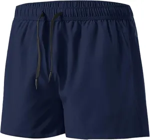 Maiyifu-GJ Men's Running Athletic Shorts Lightweight Quick-Drying Gym Workout Shorts Casual Training Short Pants with Pockets