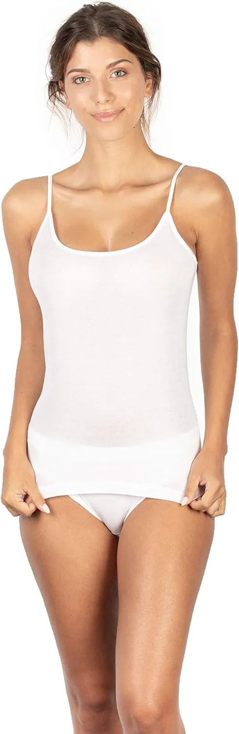 MaRe  Luxury Merino Wool Blend Camisole With Lace Trim. Proudly Made in Italy.