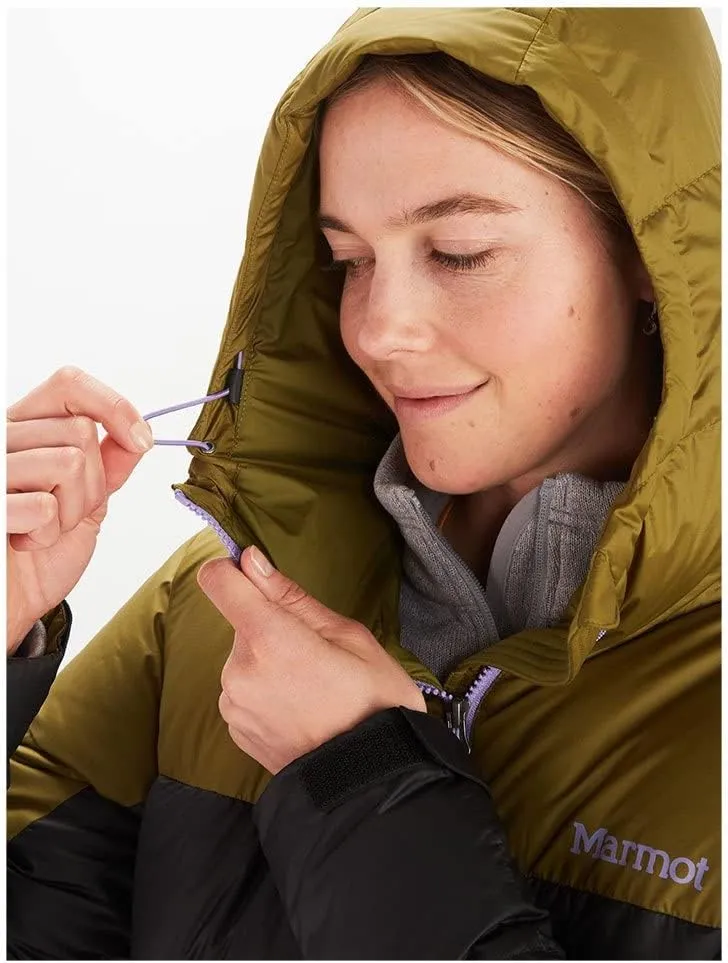 MARMOT Women's Guides Down Hoody - 700-Fill Insulated, Water-Resistant, Lightweight Puffer Jacket with Hood