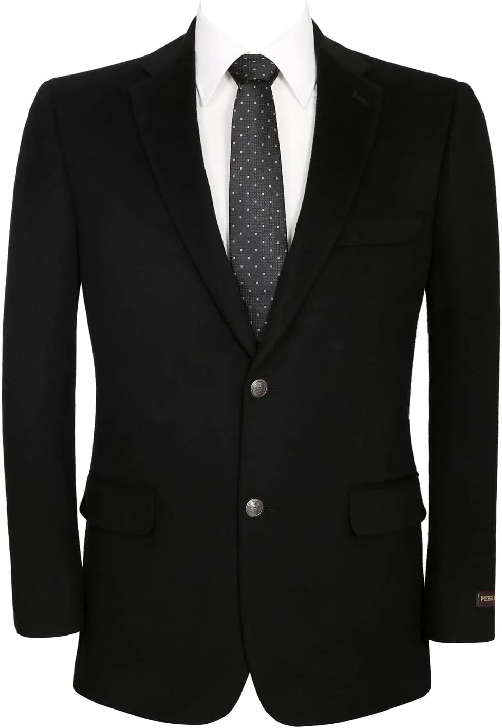 Men's Blazer Sport Coat Classic Fit Wool Blend 2 Button Business Suits Jacket