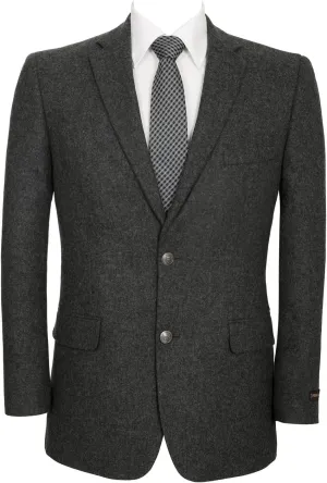 Men's Blazer Sport Coat Classic Fit Wool Blend 2 Button Business Suits Jacket