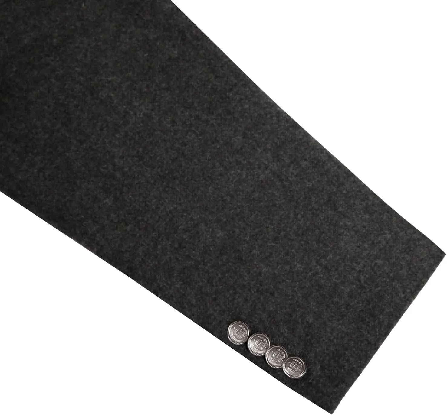 Men's Blazer Sport Coat Classic Fit Wool Blend 2 Button Business Suits Jacket