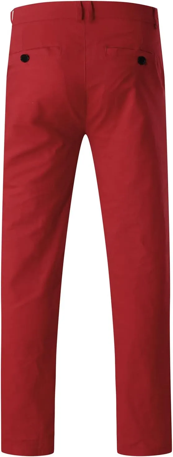 Men's Casual Cargo Pants Loose Fit Hiking Trousers Athletic Sweatpants Outdoor Wearing Pants with Pockets Joggers