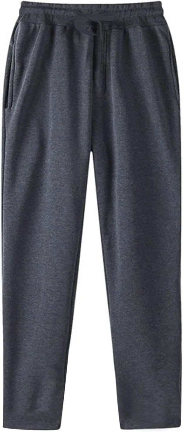Men's Casual Pants Drawstring Waist Classic-Fit Trousers Summer Stylish Outdoor Trousers with Slack Pants