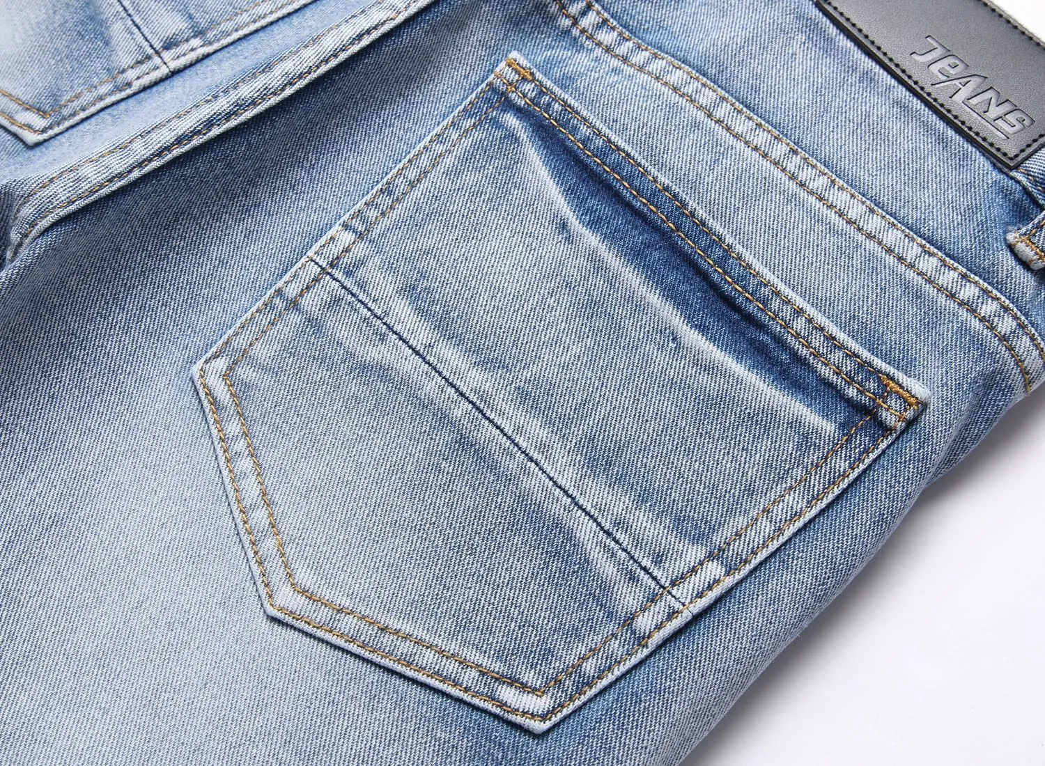Men's Distressed Ripped Slim Fit Denim Jeans Pants