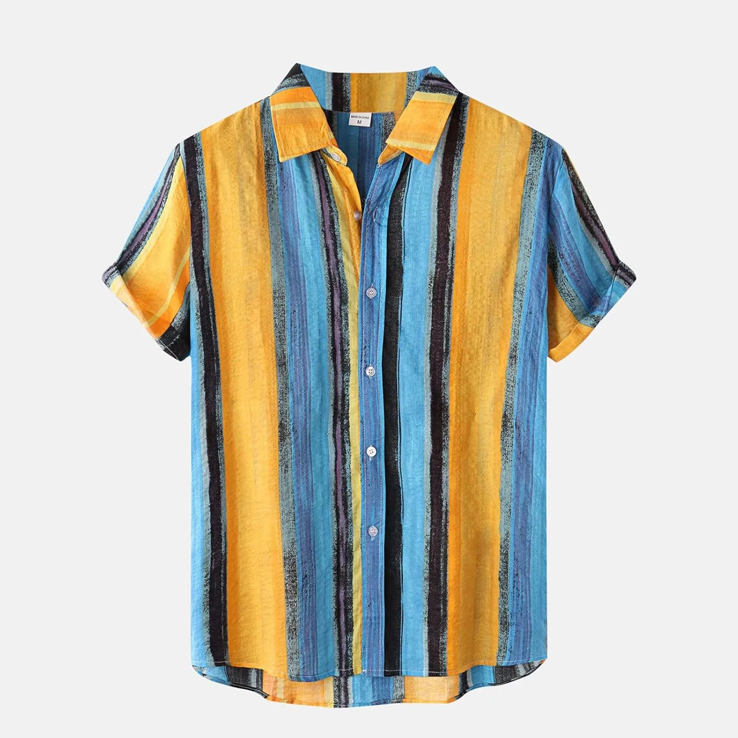 Mens Funny Hawaiian Shirts Costume Dress Shirts Mens Short Sleeve Button Down Shirt Dress Shirts Christmas Shirts for