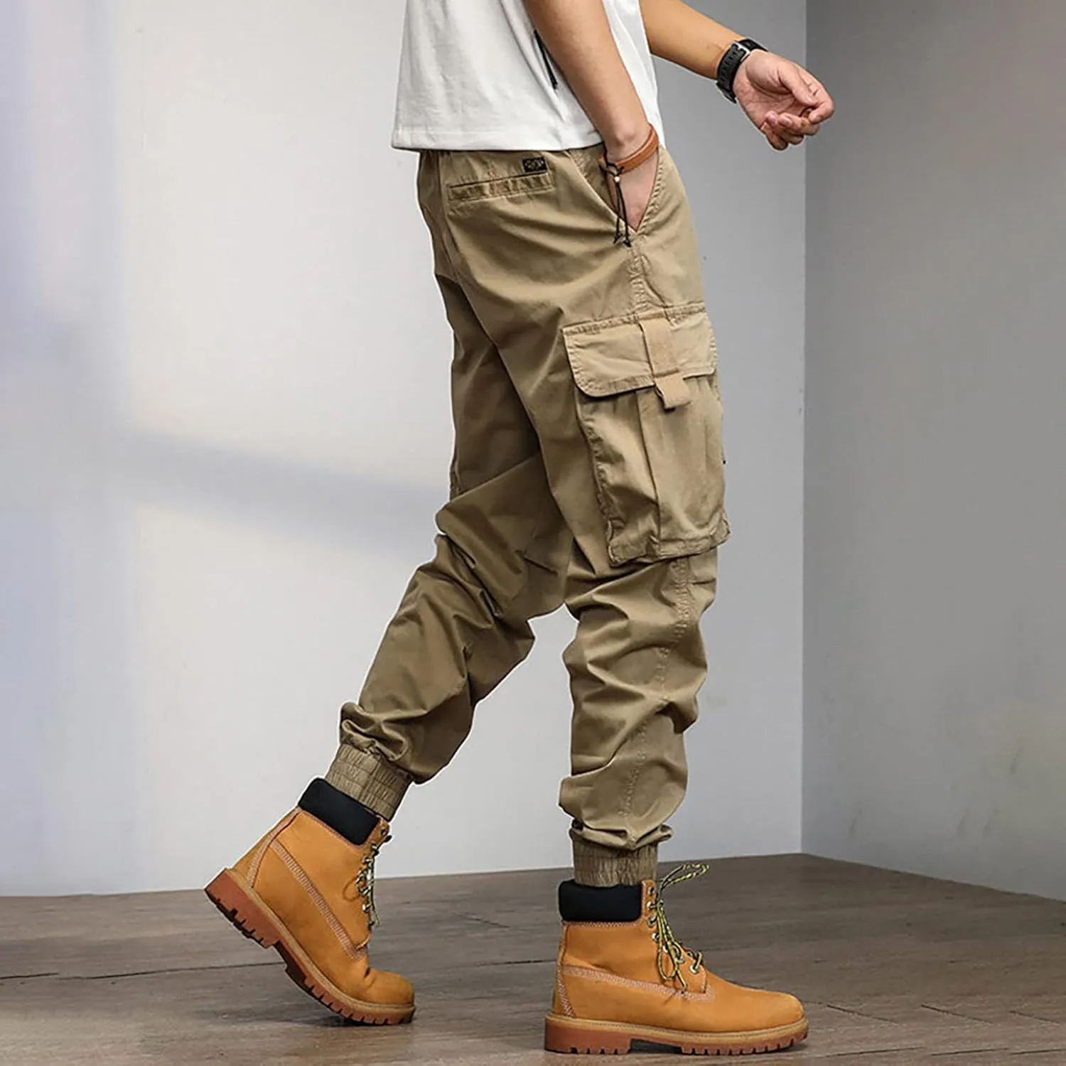 Men's Hiking Pants Tactical Cargo Pants Lightweight Work Pants Outdoor Travel Stretch Fashion Outdoor Pant